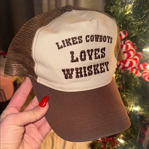 Buckle Brown and Cream Trucker Hat - Picture 1 of 7